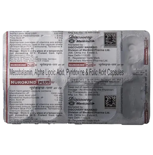 nurokind plus rf capsule 10's